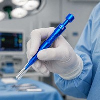 Kit d'instruments manuels Follicare pour greffe de cheveux FUE avec composants en acier inoxydable pour usage clinique DHI