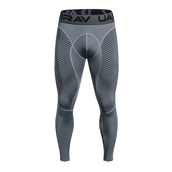 Custom pants stretch high waist seamless men sport running leggings