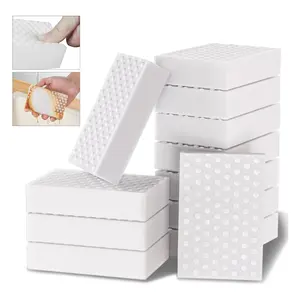 Mềm mại dễ dàng loại bỏ vết bẩn chất lượng cao mạnh mẽ làm sạch melamine ma thuật miếng bọt biển tẩy