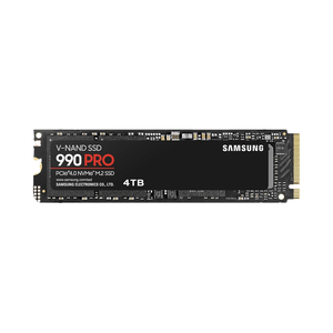 990 PRO MZ-V9P4T0B AM ฮาร์ดไดรฟ์แบบโซลิดสเตทภายในขนาด 4TB PCIE GEN3 2280 M.2 ความเร็วในการอ่านข้อมูลแบบต่อเนื่อง 7,450 MB/s ความเร็วในการอ่านของเดสก์ท็อปแบบภายในที่ใช้ฮาร์ดดิสก์แบบโซลิดสเตท - Product Image 1