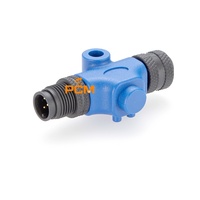 Terminador en Línea NMEA 2000 010-11096-00 M12 Código A Adaptador Micro-change de 5 Pines Macho a Hembra para CAN Bus CANOpen DeviceNet
