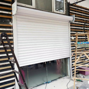 Bán buôn tùy biến nhôm tự động Con lăn màn trập cửa Thiết kế hiện đại Cán mở phong cách vật liệu hợp kim động cơ sản xuất Trung Quốc - Product Image 5