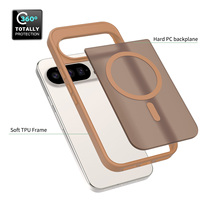 Coque de téléphone magnétique en stock pour Google Pixel 10 Pro XL, TPU+PC, coque de téléphone originale pour Pixel 9A 8A 7A6A, coque antichoc