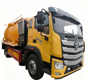Camion d'aspiration des eaux usées Euro 3 9700 litres 9,7 tonnes 4x4 - Silencieux et à faibles vibrations pour les périphériques scolaires - Product Image 2
