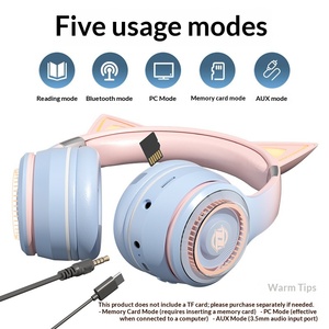Nouveau Casque Audio à Design Exclusif, Étanche IPX4, Bluetooth 5.3 pour Son Stéréo, Portée 10m, Idéal pour l'Apprentissage des Enfants et des Étudiants - Product Image 3