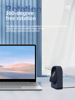 Mini ventilateur de bureau/table portable USB en plastique à commande mécanique, 3 vitesses, silencieux, pour utilisation en extérieur, voiture, camping-car
