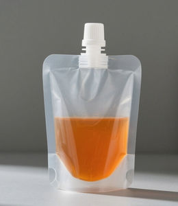 Bolsas de boquilla de líquido recargable transparente para loción champú crema Personalización de fábrica - Product Image 1