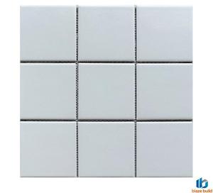 Mosaico Personalizado OEM <span class=keywords><strong>de</strong></span> 300x300mm, Color Azul Océano Brillante, para Estanques <span class=keywords><strong>de</strong></span> Peces y Villas Mediterráneas - Product Image 1