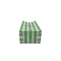 Pochette carrée en papier blanc imprimée sur mesure, qualité alimentaire, pour emballage de bonbons, cadeaux de fête, friandises, pâtisseries