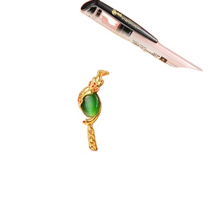Dubai Gold Jewelry <strong>Taobao</strong> Source European Coin Gold Plated Jewelry <strong>Wholesale</strong> Agate Opal Gold Plated Peacock Bracelet Female - Product Image 3