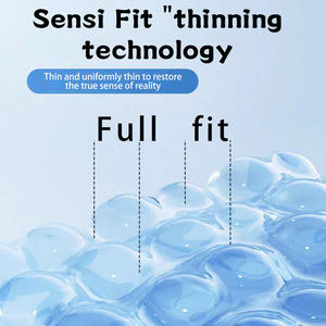 10 Stück ultradünne Kondome, intim, super geschmiert, aus natürlichem Latex, sichere Penishülle, langlebig, Sexspielzeug für Erwachsene - Product Image 4