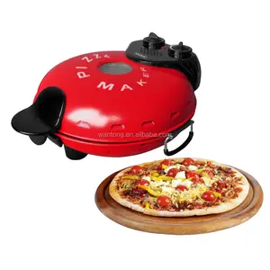 Stone baked pizza maker with view widow on the top