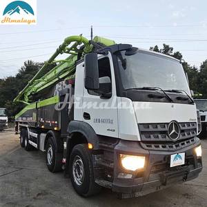 Bombas de hormigón usadas montadas en camión para construcción 2020, con pluma de 56m, 59m, 62m, 63m, componentes principales: motor y propulsor - Product Image 2