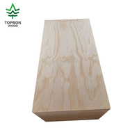 Contreplaqué en bois dur de pin et peuplier de qualité supérieure 4x8 18mm E2 sans formaldéhyde, fabriqué à Linyi, idéal pour le mobilier et le coffrage