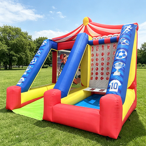 <b>Inflatable</b> Soccer Shooting Game, Interactive Target Game for Events <b>Inflatable</b> Game This <b>Inflatable</b> Soccer Shooting Game Is Made - Product Image 4