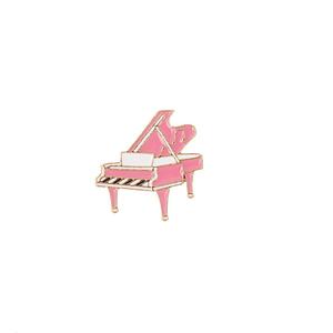 Música de dibujos animados nota encantadora <span class=keywords><strong>piano</strong></span> guitarra violín latón aleación de zinc chapado en oro artesanías de metal decorativo lindos Pines de esmalte - Product Image 3