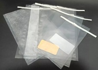 Sac humidité avec onglets métalliques, filtre latéral pour finition saucière stérile, pour mélangeur, avec onglets métalliques sur le dessus