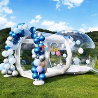 Dôme Gonflable Commercial Décorable pour Fêtes, Tente Gonflable pour Tout-Petits, Bulle Gonflable, Ballon Gonflable