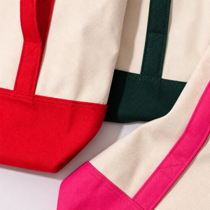 Sac de courses Sherwin personnalisé avec logo imprimé, motifs animaliers, poche zippée, longue anse, moyen, en calicot, réutilisable, pour l'extérieur - Product Image 4