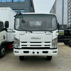 รถบรรทุก ISUZU KV100 4X2 5 ตัน ราคาถูกจากจีน รถบรรทุกตู้บรรทุกสินค้า 3 ที่นั่ง คุณภาพสูง รถบรรทุกตู้บรรทุกสินค้าแบบมีรั้ว - Product Image 2