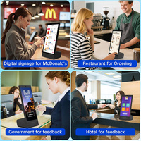Tablet Digital bentuk L, Tablet Nfc 15.6 inci IP65 tampilan toko ritel bentuk L Tablet Android