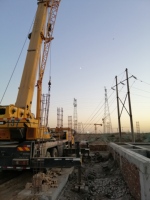220 kV Trois lignes de transmission pour sous-station 110 kV – Fournisseur EPC LIANWEI POWER – Fourniture de plateformes d'installation et de construction