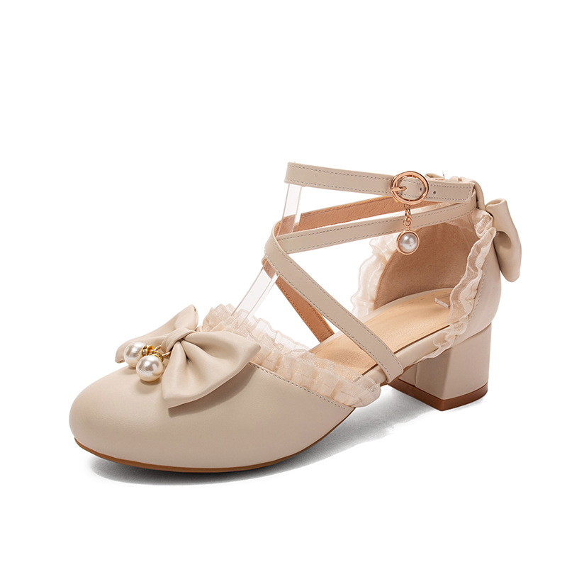 Versione migliorata Beige (altezza tacco 4cm)