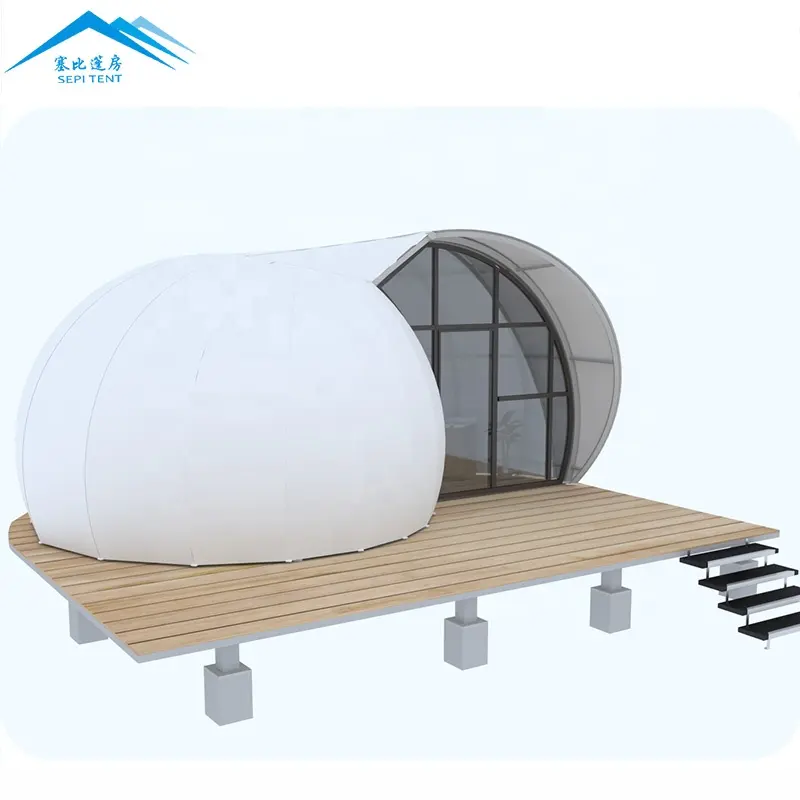 Ucuz membran yapı bahçe çadır villa evi kulübe çadır