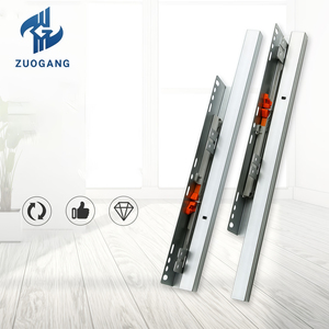 Hot bán bi-gấp Hidden ngăn kéo <span class=keywords><strong>Slide</strong></span> push-loại Hidden Kính thiên văn đường ray cho tủ bếp và đồ nội thất - Product Image 6