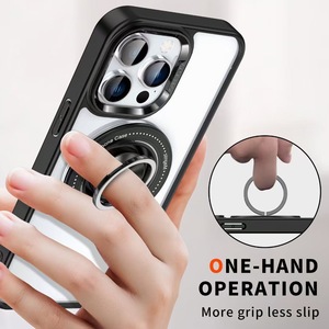 เคสโทรศัพท์ TPU แบบเท่ๆสำหรับผู้ชายกันกระแทกสำหรับ iPhone 15 14 PRO MAX 13 12 11 XS x XR 7 8 PLUS เคสด้านหลังมีห่วงจับ - Product Image 2