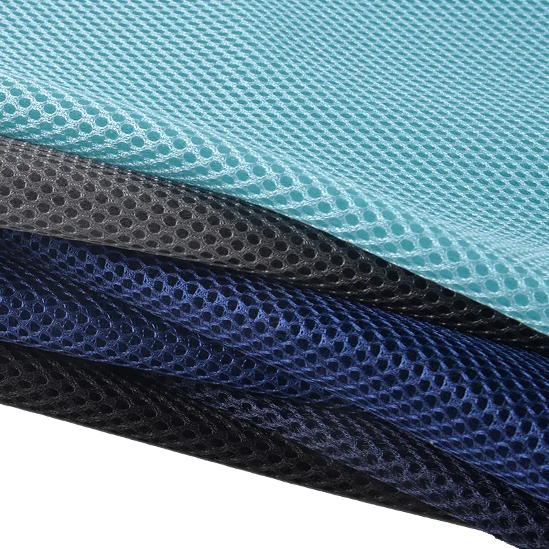 3 Layer 3D Air Spacer Sandwich Mesh Fabric for Seat Cover Breathable Sport Shoes Sofa Material Speaker Mesh Fabric