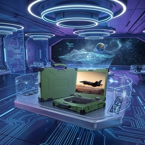 Ordinateurs portables robustes Hig14 pouces I7 I9 IP65, AMD Ryzen AI 9 365, station de travail mobile, calcul en périphérie, portable OEM - Product Image 1