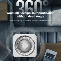 Bajo consumo de energía Home Office Indoor Electrodomésticos 35W Purificador de aire