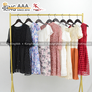 Robes longues délicates en maille ajourée KingAAA, les plus vendues, d'occasion pour femme, pour le quotidien et les trajets, vêtements usagés en balles - Product Image 2