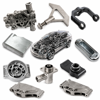 Pièces moulées sur mesure OEM ODM en alliage d'aluminium A380 A413 ADC12 A356 et en zinc, par moulage de précision par sable, gravité et cire perdue