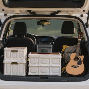Boîte à lunch électrique sans fil de style moderne 1600 ml, idéale pour les voyages en voiture, le camping en plein air, le stockage pour les pique-niques et les randonnées - Product Image 4