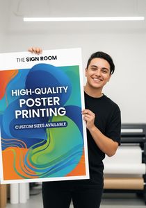 Stampa all'ingrosso di poster pubblicitari personalizzati economici in carta adesiva A0 A2 A3 di grandi dimensioni per prodotti aziendali e foto - Product Image 2