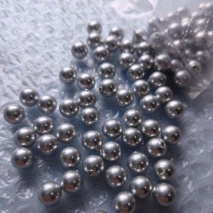 Perla de cristal 650 colores 12mm cuentas artificiales de medio agujero para la fabricación de joyas accesorios de <span class=keywords><strong>perlas</strong></span> sueltas del Mar del Sur para pendientes - Product Image 2