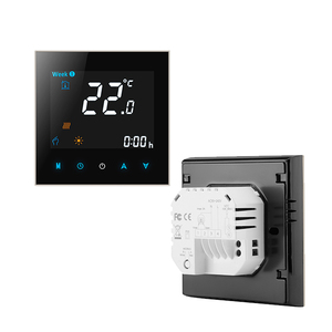Beca-Termostato inteligente <span class=keywords><strong>con</strong></span> WiFi, controlador de temperatura hidrónico para el hogar, calefacción de <span class=keywords><strong>suelo</strong></span> <span class=keywords><strong>radiante</strong></span> para PC, alfombrilla calefactora de agua - Product Image 5