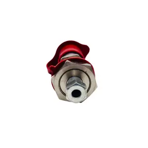 QF-T5 6 milímetros pipe fittings Adaptador de abastecimento de GNV Válvula de Aço Inoxidável