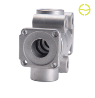 Pièces de fonderie en acier certifiées ISO9001 pour le corps de vanne hydraulique, usinage par procédé de cire perdue, fabrication OEM