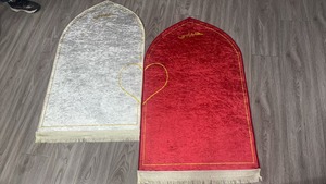 Alfombrillas de oración doradas de alta calidad para parejas, alfombrilla de oración para parejas, alfombra de oración <span class=keywords><strong>rosa</strong></span> - Product Image 3