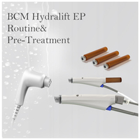 Équipement de beauté professionnel BCM Hydralift EP 2 1 Machine propre pour le visage Électroporation profonde Microcurrent Lift Poudre de soins de la peau