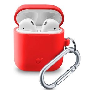 Funda protectora para auriculares BOUNCE AirPods 1 y 2 Roja BOUNCEAIRPODSR - Product Image 1