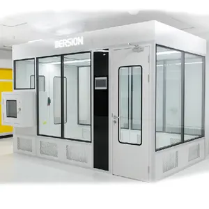 Modular Clean Room Lab Laboratory Dust Free Cleanroom Tent For Steel Wall Stainless Food Parts Sales Class Works