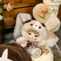 Nommi 400% champignon série Kawaii mignon fille Anime dessin animé Figure boîte mystère pour cadeau d'anniversaire et décor de chambre