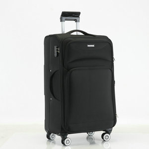 Maleta de Viaje con Ruedas de Tela Oxford, Maleta con Ruedas Giratorias, Cierre con Contraseña, Cremallera Geométrica, Maleta con Ruedas para Estudiantes y Negocios - Product Image 2