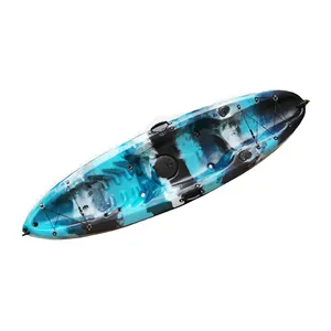 Kayaks transparentes para 2 personas, Pedal Tandem, Kayak oceánico, suministro directo de fábrica