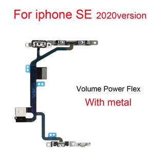 Nuevo Cable Flexible de Encendido/Apagado para <span class=keywords><strong>iPhone</strong></span> 5S SE 2016 2020, Conector de Silencio y Control de Volumen, Piezas de Repuesto - Product Image 3