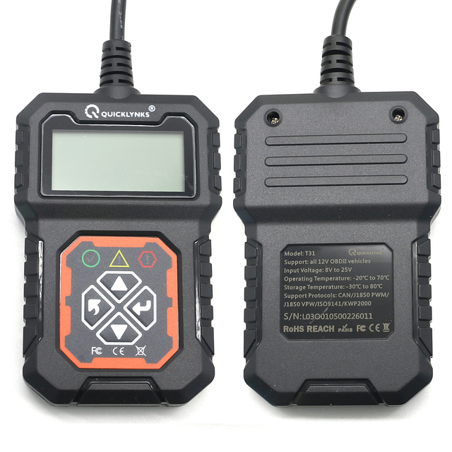 Automotive Car Scanner Obdii Diagnostic Tool  OBD2 Scanner Tool Connector Diagnostic Tools for All Cars